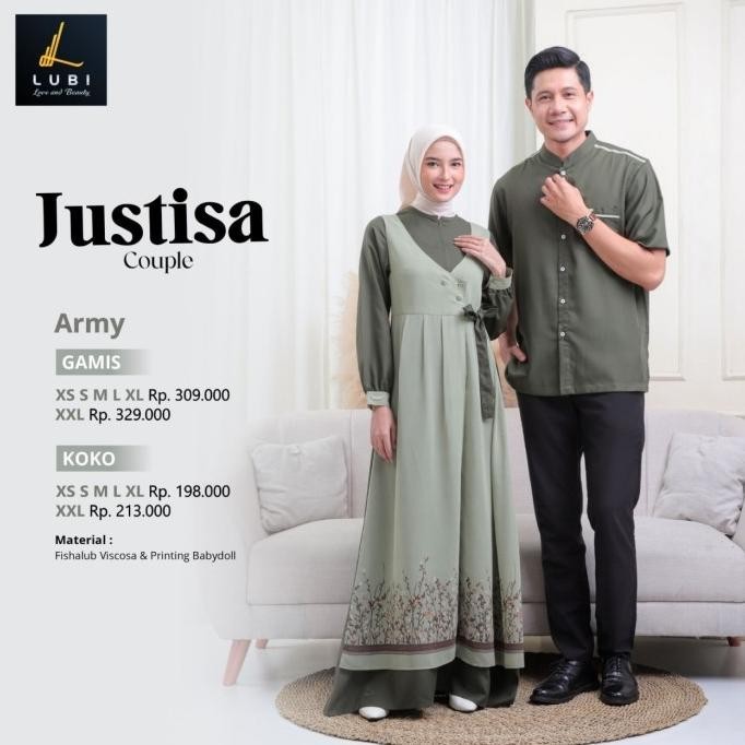 Big Sale Couple Lubi Justisa Army Limited Edition
