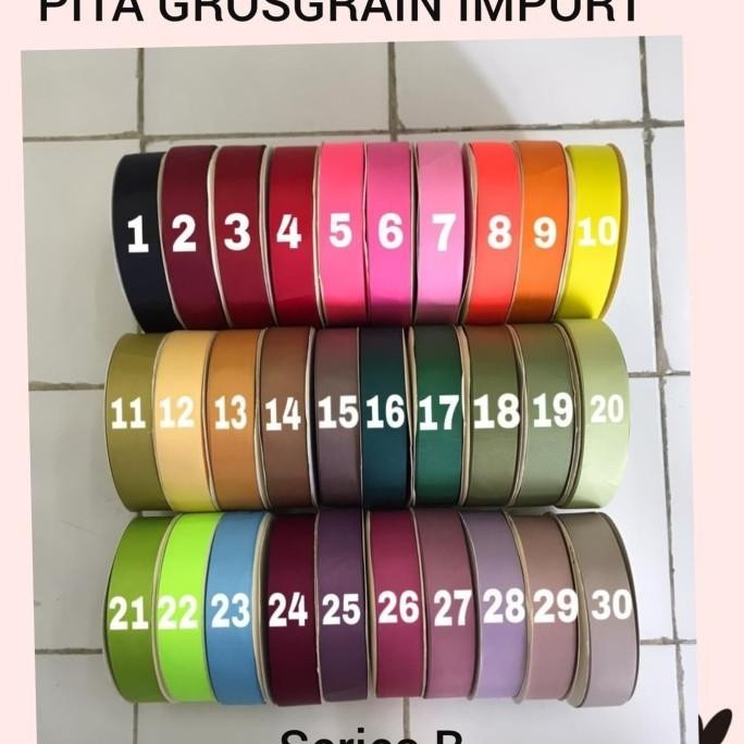

Terlaris 100 YARD - PITA GROSGRAIN 1 CM .,