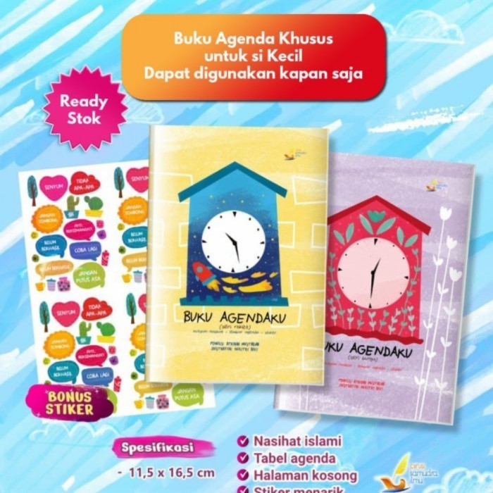 

Limited Buku Agenda / Planner Anak Bergaransi