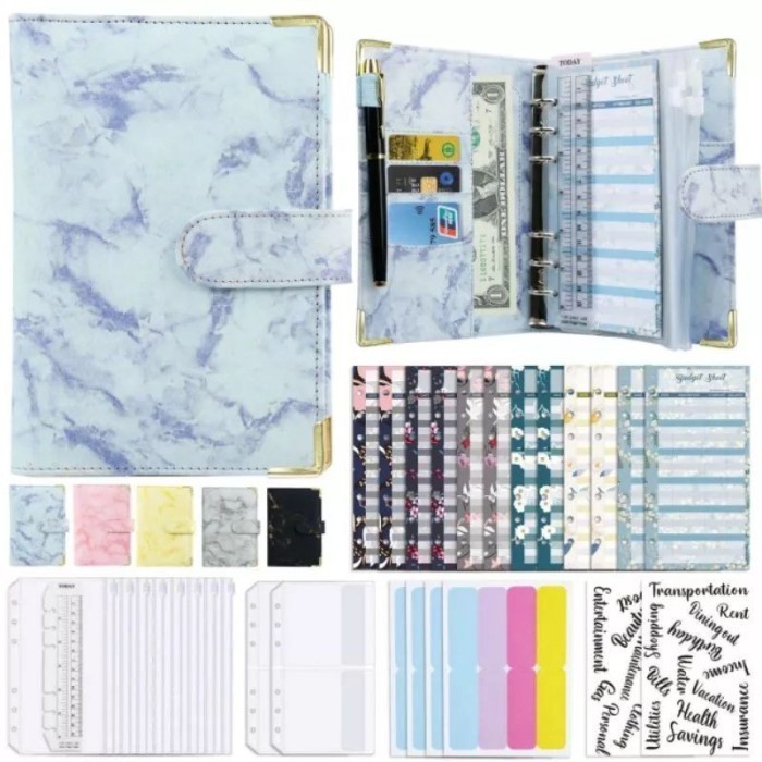 

Star Budget Planner / Binder Keuangan / Buku Budget Terlengkap - Biru Muda Diskon