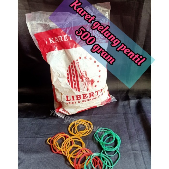 

~~~~~] Karet PENTIL 500 gram / karet gelang pentil