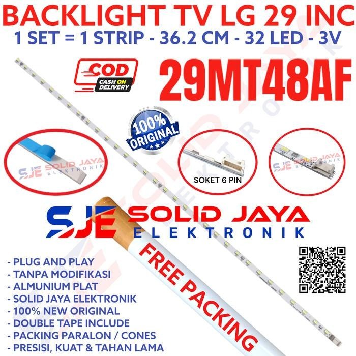 BACKLIGHT TV LED LG 29 INC 29MT48 29MT48AF 29MT AF LAMPU BL SMD LIDI