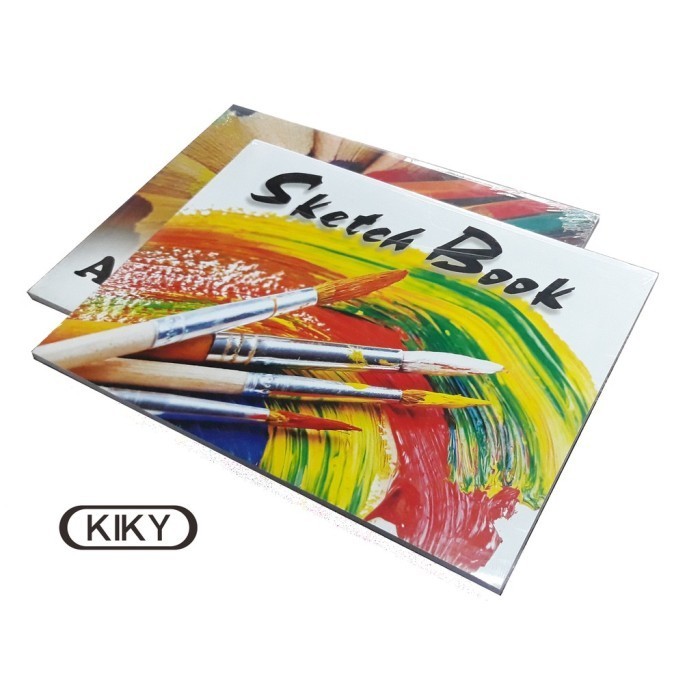 

Cantik Sketchbook / Buku Gambar / Buku Sketsa A3 Kiky Gilaa!!!