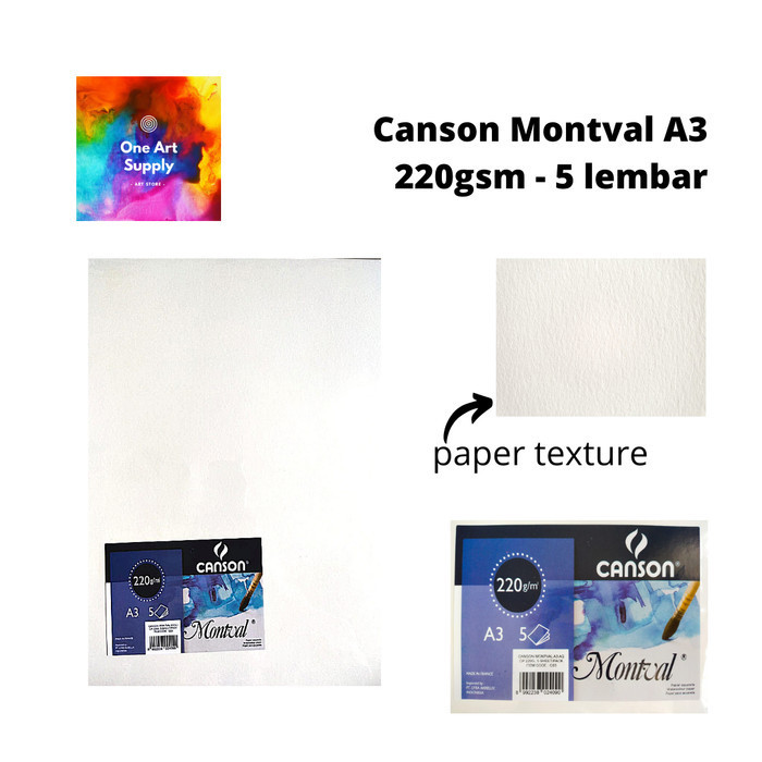 

Trendi Kertas Canson A3 220 Gsm - 5 Lembar Murah