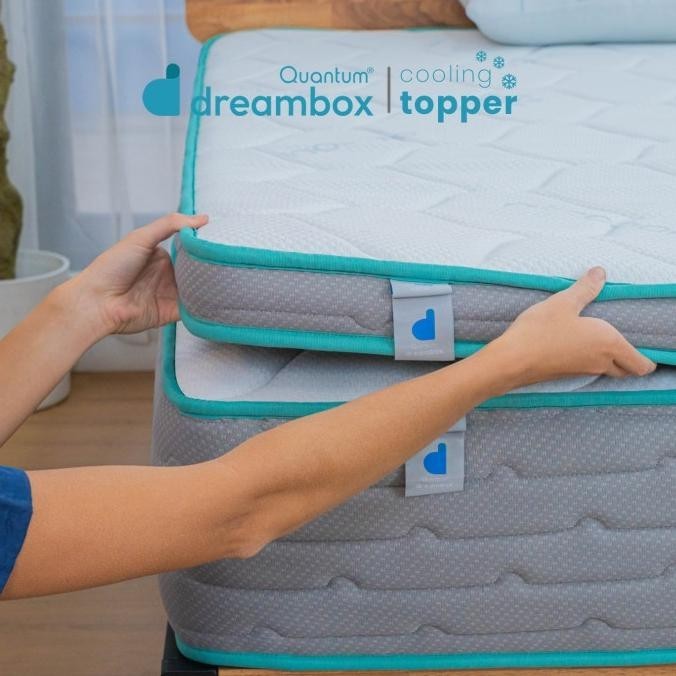 Topper Kasur Dingin Quantum Dreambox Cooling Topper Aircool