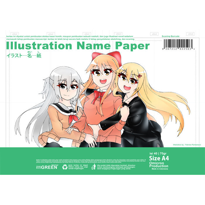 

Diskon Kertas Gambar Illustration Name Paper Bagus