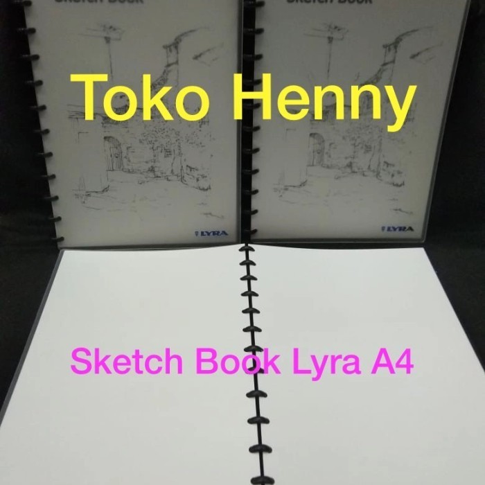 

Cuci Gudang Sketch Book Lyra A4 Bagus