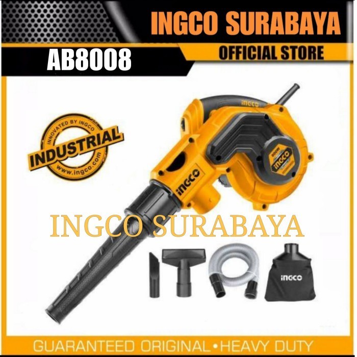 INGCO AB8008 ASPIRATOR BLOWER GROOMING PENGERING VACUM CLEANER DEBU