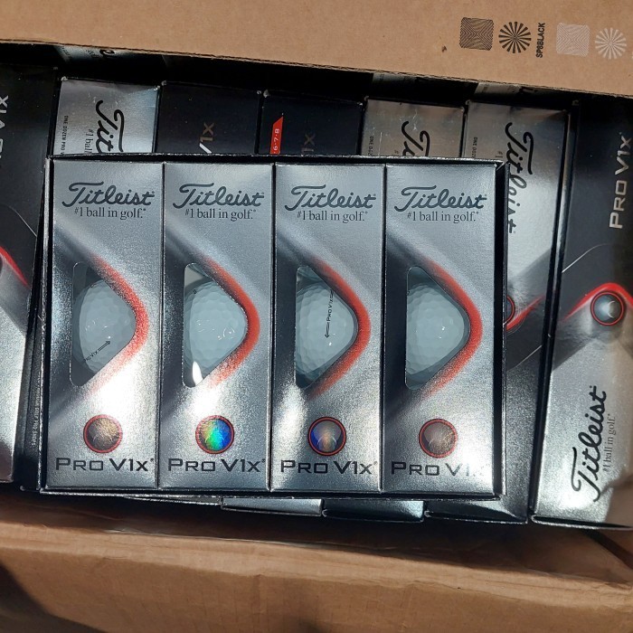Terbaru Bola Golf Titleist Pro V1X Isi 3 Original Promo Terlaris