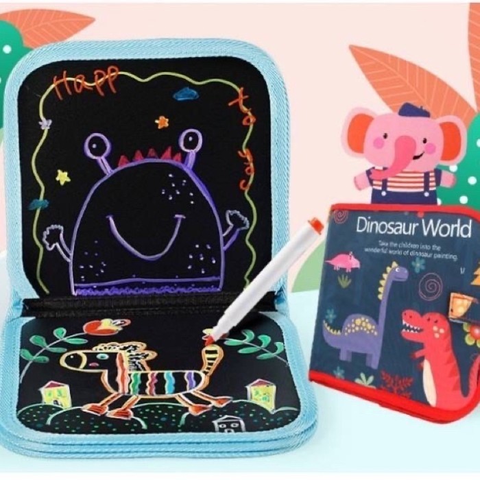 

Cantik Buku Papan Tulis Anak Erasable Book / Buku Bisa Menggambar Dan Dihapus Bagus