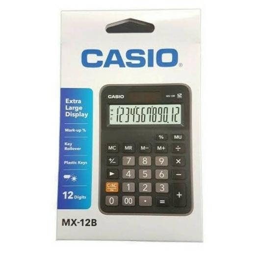 

Update! kalkulator casio MX 12B