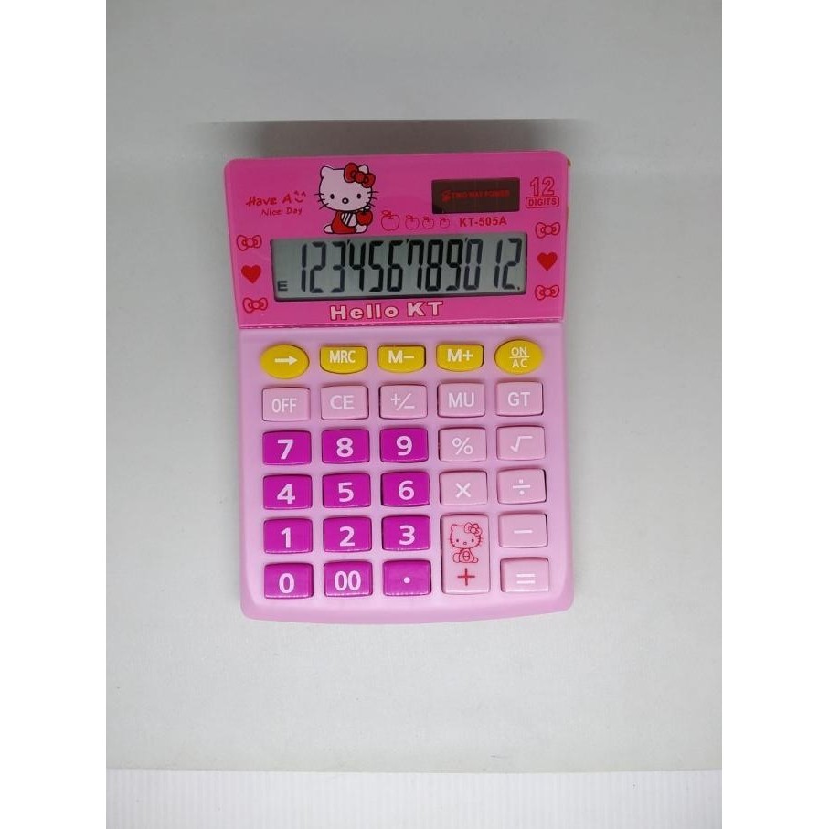 

Promo - Kalkulator Karakter Calculator Character Motif Kartun - Hello Kitty