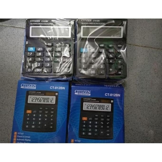 

Flash Sale - Kalkulator Citizen type CT812-BN - Calculator Citizen 12 Digit - CT 812 BN ~