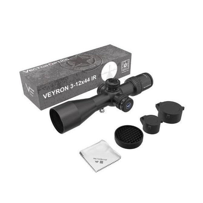 Teleskop Terbaru Vector Veyron 3-12X44 Ir Sfp Titik Tingah Nyala