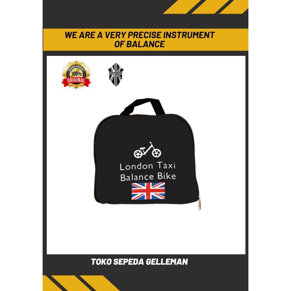 NEW SERIES TAS BALANCE BIKE LONDON TAXI KICK QUALITY ORIGINAL