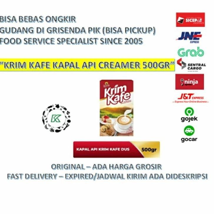 

(PRODUK) Krim Kafe Kapal Api 500gr Creamer Bubuk TERLARIS