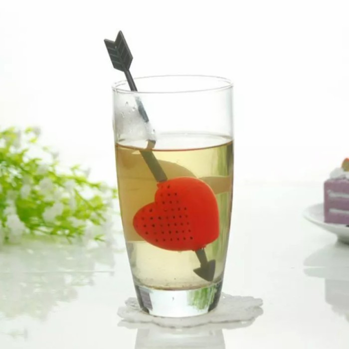 

Strainer Love Heart Filter Tea Infuser Size 5,0 Cm / 3,0 Cm / 15,0 Cm