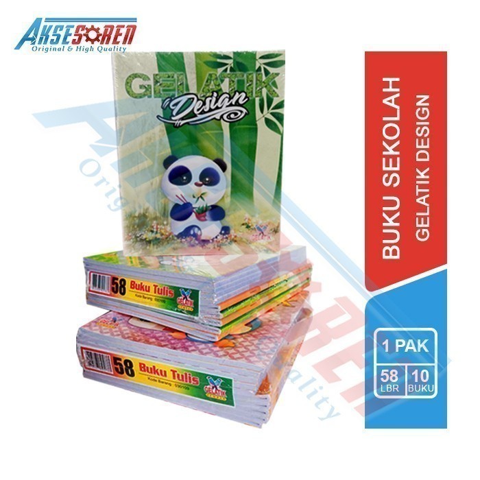 

Cuci Gudang Buku Tulis Gelatik [58 Lembar/1 Pack] / Peralatan Sekolah Murah 1 Pak Hot Sale