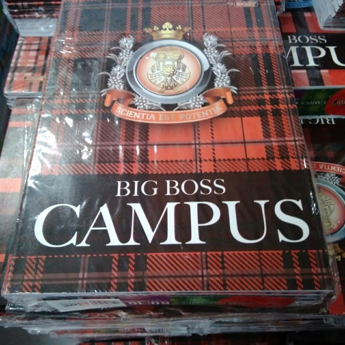 

Diskon Buku Tulis Sidu 50 Lembar Big Boss Campus Per Pak Isi 10 Pcs Hemat