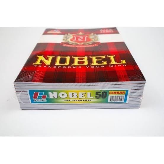 

Hadir Buku Tulis Campus Nobel 50 Lembar 1 Pak Isi 10 Buku Gilaa!!!
