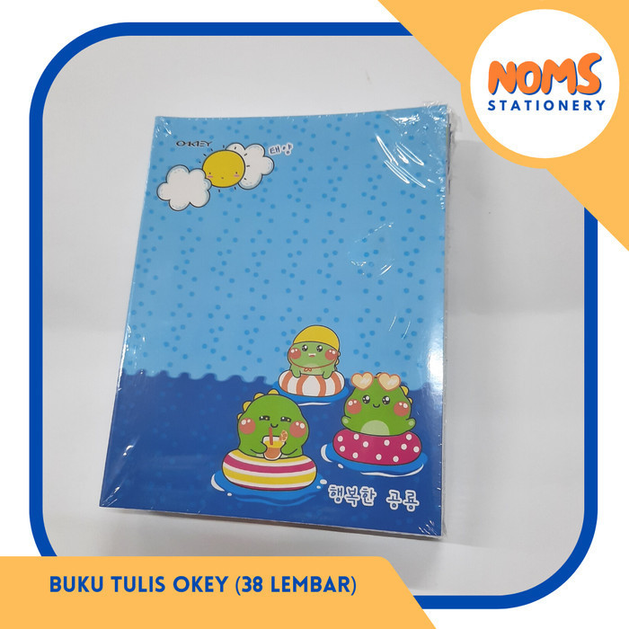

Sale!!! Buku Tulis Okey 38 Lembar (1 Pack Isi 10 Buku) Berkualitas