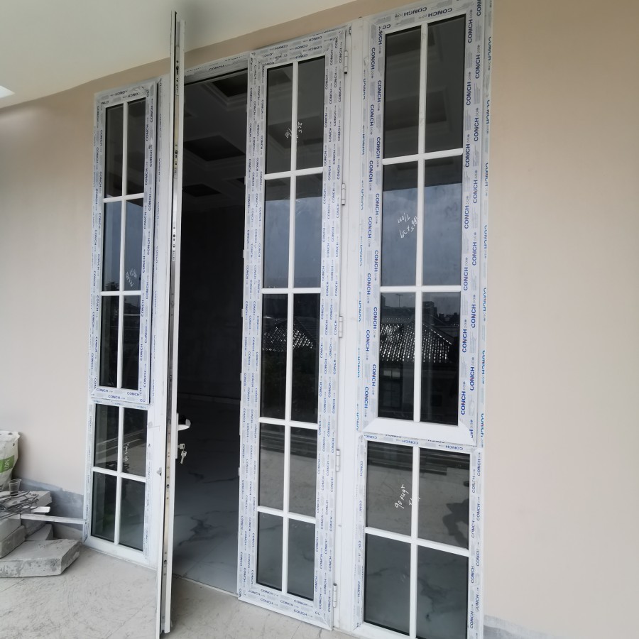 Jendela Swing or casement upvc Kedap suara ( custom)