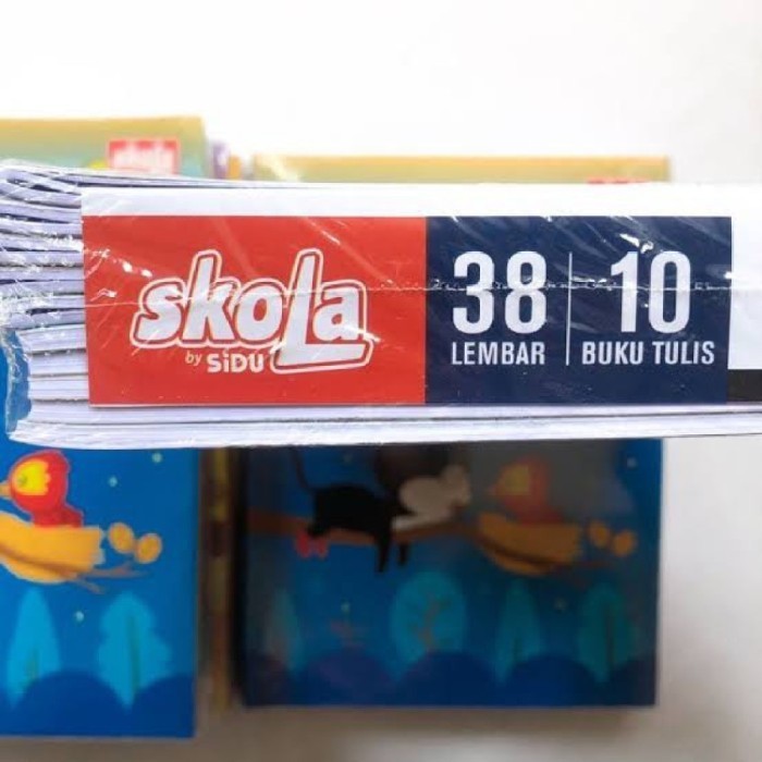 

Segera Miliki Grosir Buku Tulis Skola By Sidu 38 Lembar /Pak 10Buku Sale!!!
