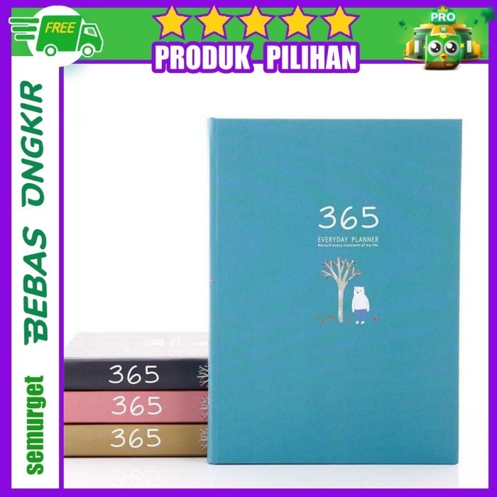 

Hot Sale Buku Diary Hardcover - Biru Langit Promo