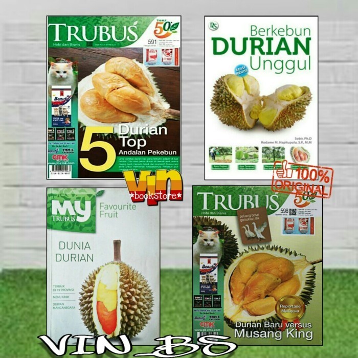 

BUKU BEST PAKET PLUS 2 MAJALAH TENTANG DURIAN