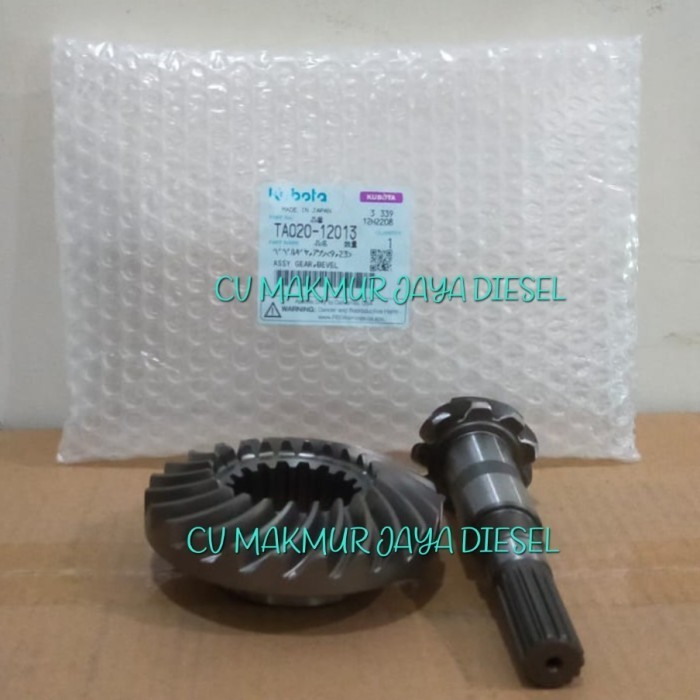 Bevel Gear Gardan Depan L3608 TA020-12013 Kubota