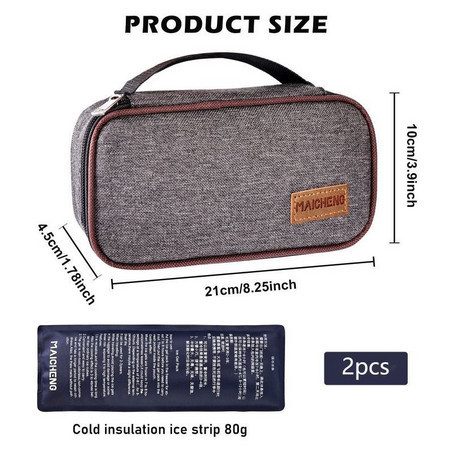 Tempat Insulin/Insulin Cooler Bag Portable/Tas Pendingin Insulin