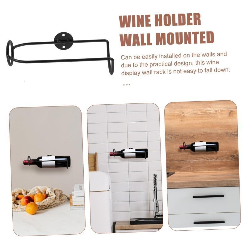 READY Rak Dinding Botol Minuman Alkohol Rak Botol Wine Dinding Wine Holder Wall Rak Botol Wine
