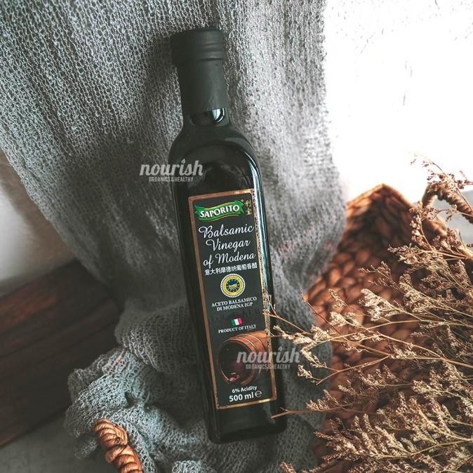 

Saporito Balsamic Vinegar of Modena (Cuka Balsamic Halal) 500 ml IIbs