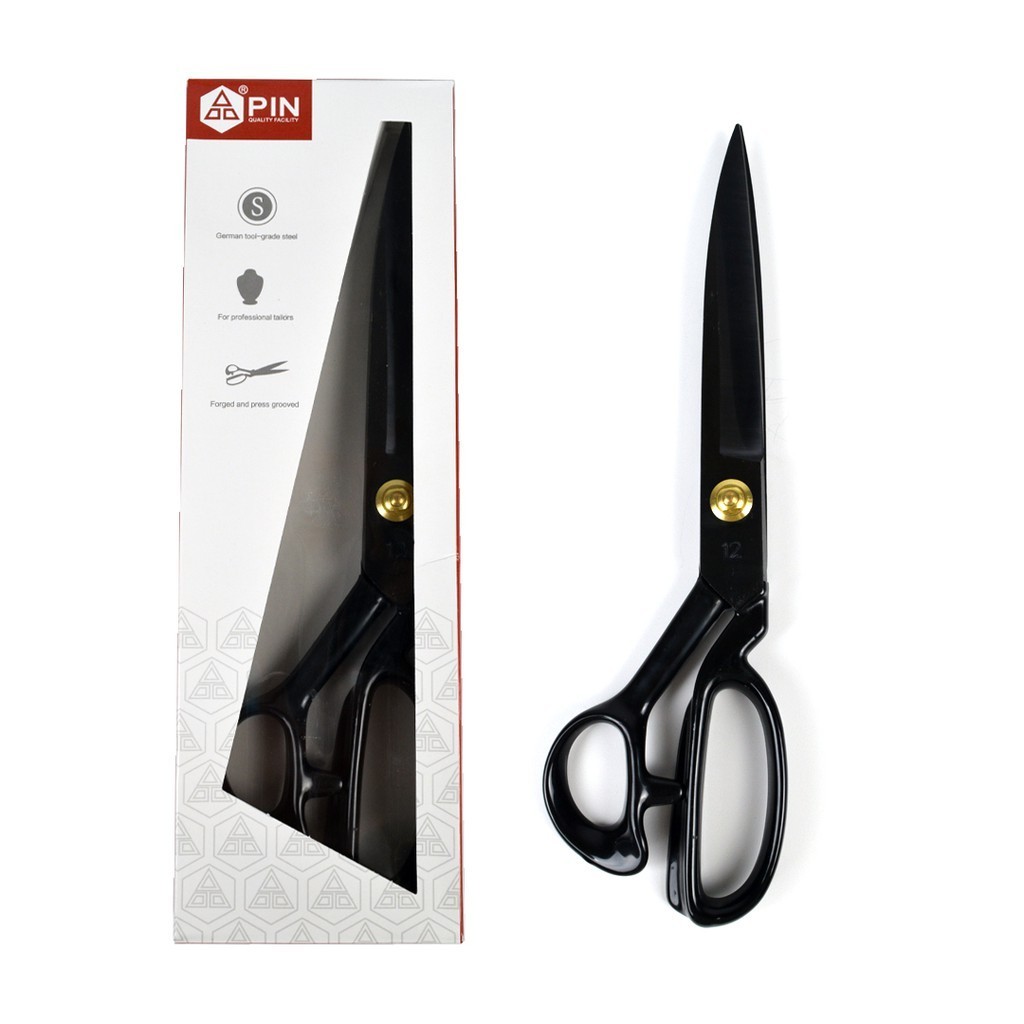 

Gunting Potong Bahan Kain - Tailor Scissors Germany Quality Pin No. 12