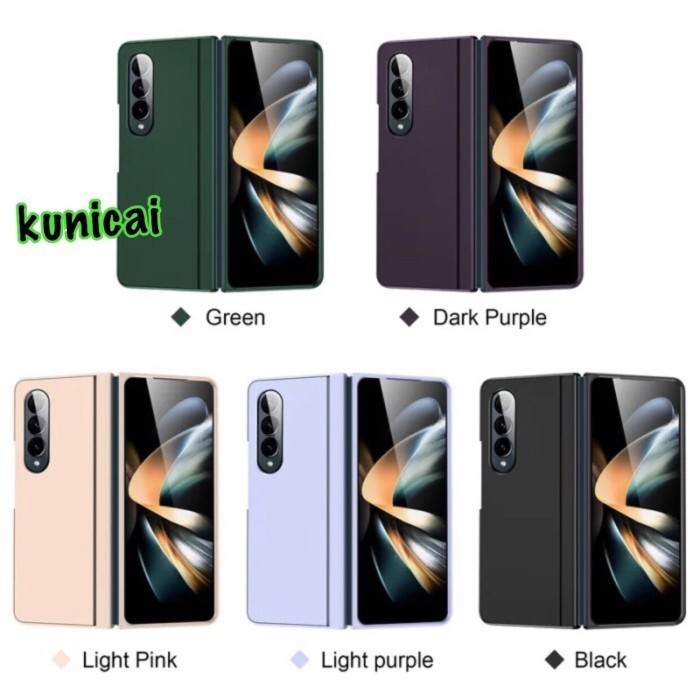 Casing Samsung Z Fold 3 Kick Magnetic Stand Case Zfold Fold3 Zfold3