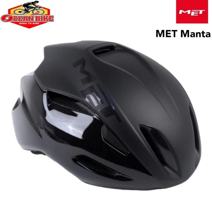 Helm sepeda Helmet Original Met Manta