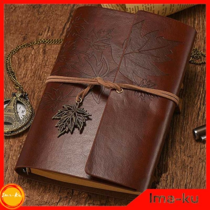

Update Buku Catatan Harian Notebook Cover Kulit Vintage Diary Limited