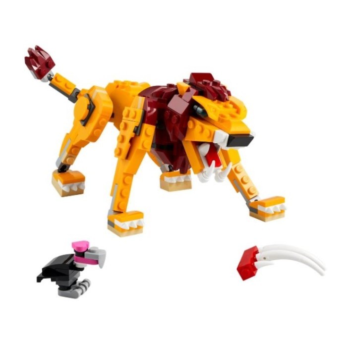Lego Creator 3In1 31112 Wild Lion / Mainan Anak Binatang Singa