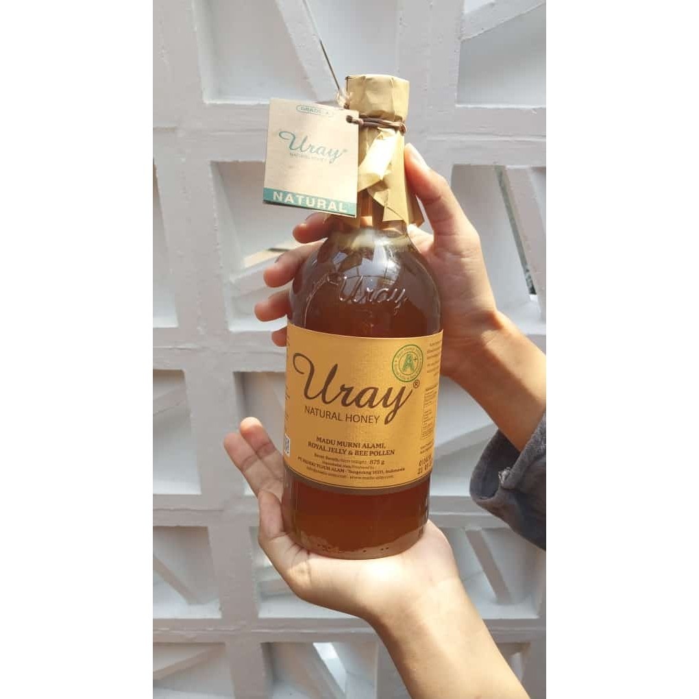 

Madu Uray Natural Honey 640 ml (875gr) Asli dengan Madu Murni