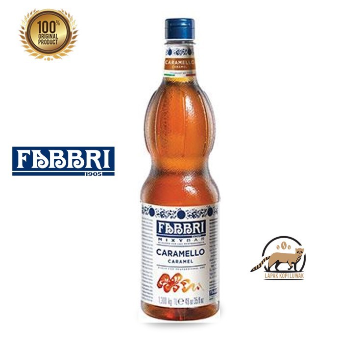 

Caramel Syrup merk Fabbri