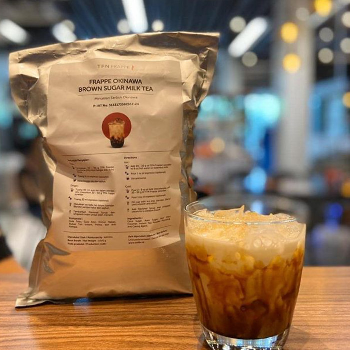 

Toffin frappe powder okinawa brown sugar milk tea