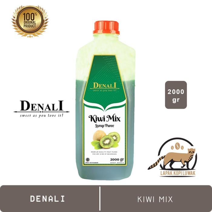 

Denali Fruit Mix Puree rasa Kiwi 2 Kg