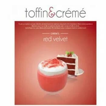 

Toffin Red Velvet Frappe Powder