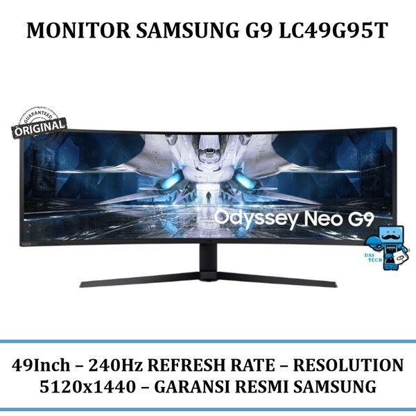 Monitor Samsung Odyssey 49" G9 Neo Curved Gaming - ORIGINAL SAMSUNG