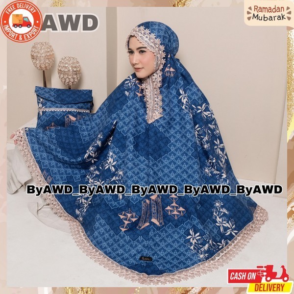 Mukennah Muslimah Jumbo Mungkenah Ibuibu Dewasa Mukeenah Bukena Salat Ruku Mungkena Lebaran Jumbo Te