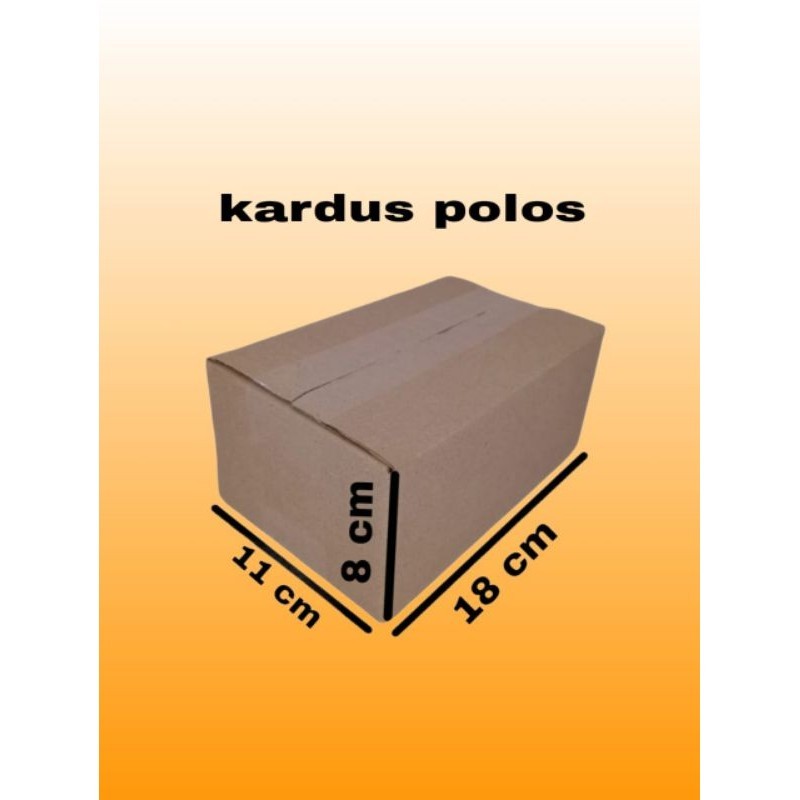

kardus packing UK 18x11x8 kardus kecil kardus polos
