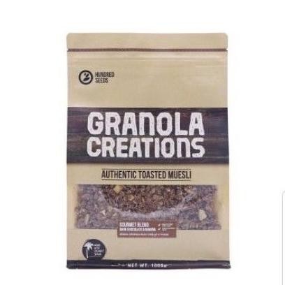 

Granola Creations Dark Chocolate & Banana (Gourmet Blend) 1Kg - Choco