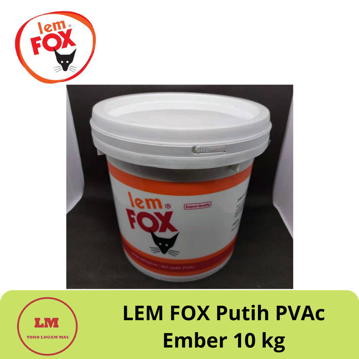 

Fox Pvac Ember Lem Kayu Putih - 10 Kg