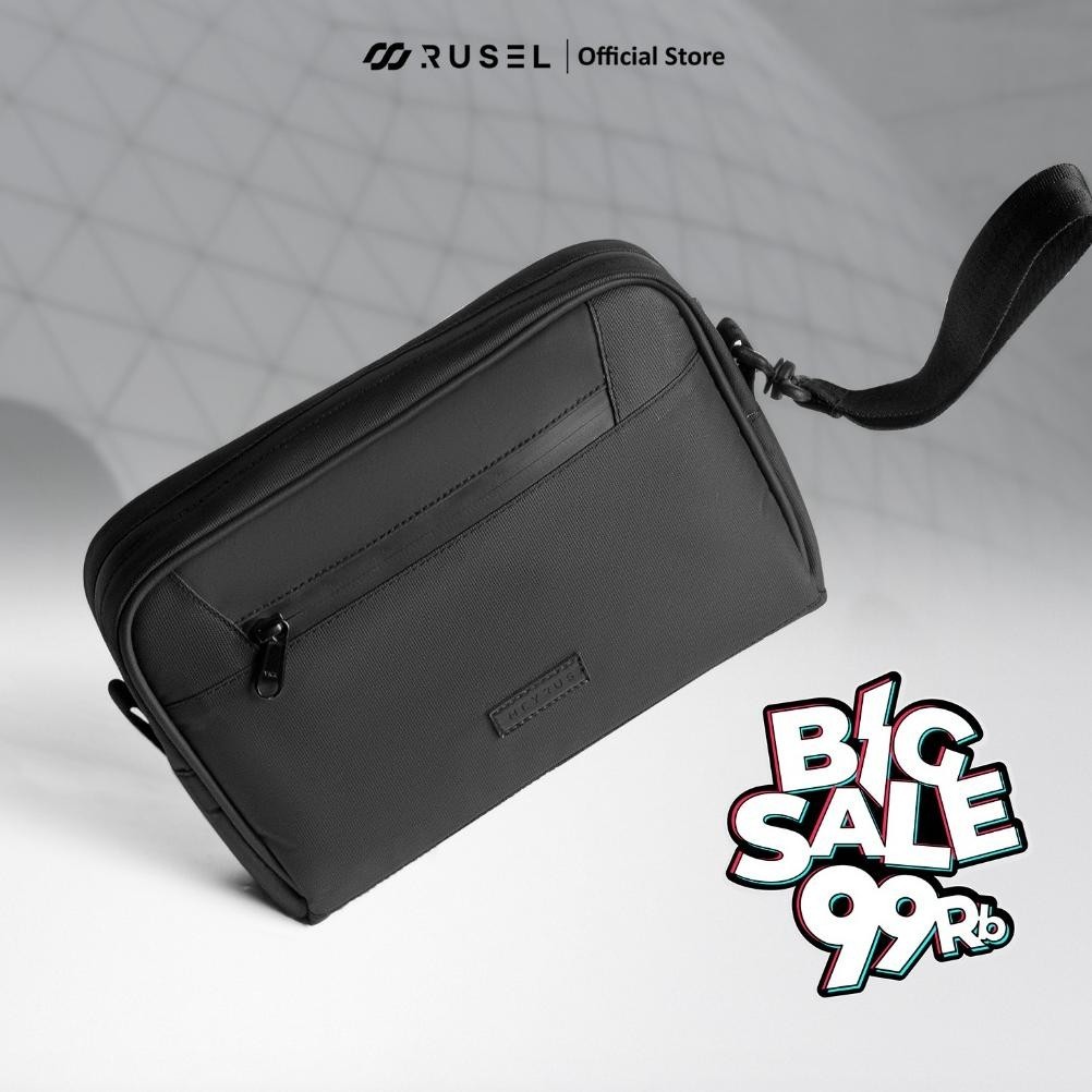 RUSEL CO - Clutch Lupin Tas Pria Tahan Air