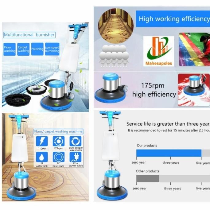 mesin polisher lantai mesin cuci karpet laundry mesin poles lantai